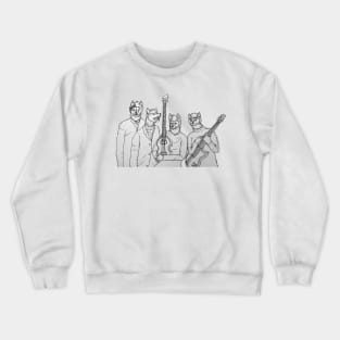 Wolf beatles Crewneck Sweatshirt